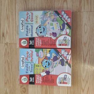 Bilingual Spanish/English Leapfrog LeapPad Interactive Book Set